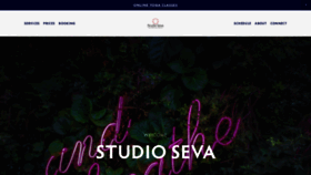 What Studio-seva.com website looked like in 2021 (3 years ago)