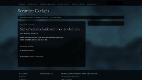 What Securitec-gerlach.de website looked like in 2021 (3 years ago)