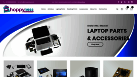 What Shoppyness.in website looked like in 2021 (3 years ago)