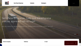 What Sempararempresas.com.br website looked like in 2021 (3 years ago)