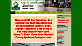 What Sanjosekitchencabinets.com.ph website looked like in 2021 (3 years ago)