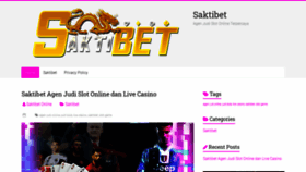What Saktihoki.com website looked like in 2021 (3 years ago)