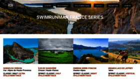 What Swimrunman.fr website looked like in 2021 (3 years ago)