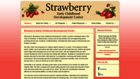 What Strawberryecdc.com website looked like in 2021 (3 years ago)