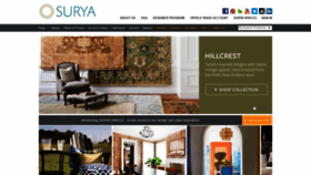 What Surya.com website looked like in 2021 (3 years ago)