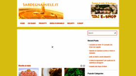 What Sardegnamiele.it website looked like in 2021 (3 years ago)