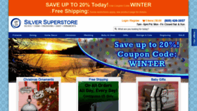 What Silversuperstore.com website looked like in 2021 (3 years ago)
