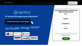 What Sentos.com.tr website looked like in 2021 (3 years ago)