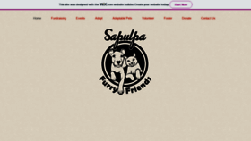 What Sapulpafurryfriends.org website looked like in 2021 (3 years ago)