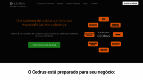What Sistemadecobranca.com.br website looked like in 2021 (3 years ago)