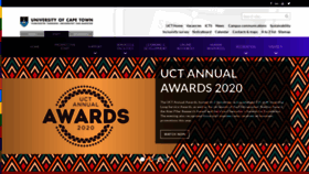 What Staff.uct.ac.za website looked like in 2021 (3 years ago)