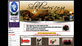 What Silkflowers.co.za website looked like in 2021 (3 years ago)