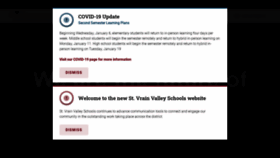 What Svvsd.org website looked like in 2021 (3 years ago)