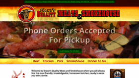 What Shawnsqualitymeats.com website looked like in 2021 (3 years ago)