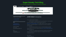 What Supersneakys.wordpress.com website looked like in 2021 (3 years ago)