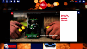 What Siku.de website looked like in 2021 (3 years ago)