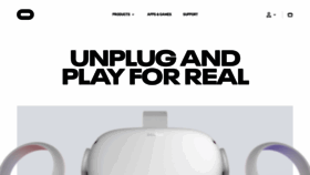 What Share.oculusvr.com website looked like in 2021 (3 years ago)