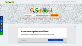 What Schools.org.in website looked like in 2021 (3 years ago)