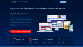 What Supersaas.fr website looked like in 2021 (3 years ago)