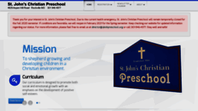What Sjkidspreschool.org website looked like in 2021 (3 years ago)
