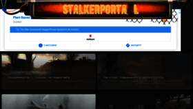 What Stalkerportaal.ru website looked like in 2021 (3 years ago)