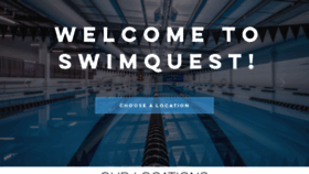 What Swimquest.com website looked like in 2021 (3 years ago)