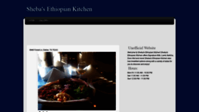 What Shebasethiopiankitchen.com website looked like in 2021 (3 years ago)