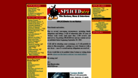 What Splicedwire.com website looked like in 2021 (3 years ago)