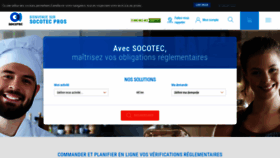 What Socotec-pros.fr website looked like in 2021 (3 years ago)