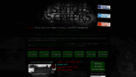 What Spiritseekers.info website looked like in 2021 (3 years ago)