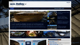 What Stadiony.net website looked like in 2021 (3 years ago)