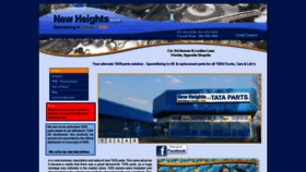What Spares4tata.co.za website looked like in 2021 (3 years ago)