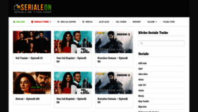 What Serialeon.com website looked like in 2021 (3 years ago)
