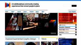 What Segd.org website looked like in 2021 (3 years ago)