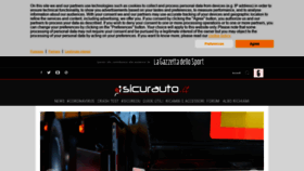 What Sicurauto.it website looked like in 2021 (3 years ago)