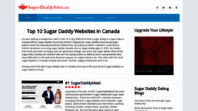 What Sugardaddysites.ca website looked like in 2021 (3 years ago)