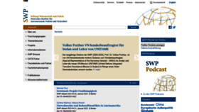 What Swp-berlin.org website looked like in 2021 (3 years ago)