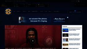 What Secsports.com website looked like in 2021 (3 years ago)