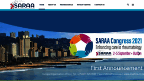 What Saraa.co.za website looked like in 2021 (3 years ago)