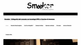 What Smooker.it website looked like in 2021 (3 years ago)