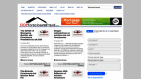 What Stopforeclosurefraud.com website looked like in 2021 (3 years ago)