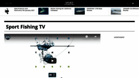 What Sportfishingtelevision.com website looked like in 2021 (3 years ago)