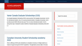 What Scholarship-grants.org website looked like in 2021 (3 years ago)