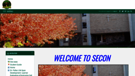 What Secon-online.org website looked like in 2021 (3 years ago)