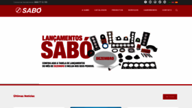 What Sabo.com.br website looked like in 2021 (3 years ago)
