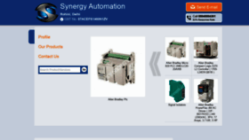 What Synergyautomation.in website looked like in 2021 (3 years ago)