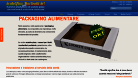 What Scatolificiomartinelli.it website looked like in 2021 (3 years ago)