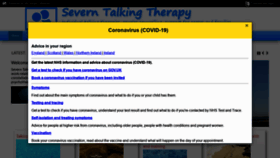 What Severntalkingtherapy.co.uk website looked like in 2021 (3 years ago)