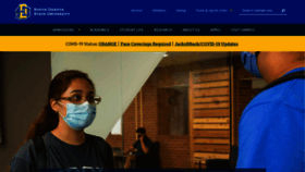 What Sdstate.edu website looked like in 2021 (3 years ago)