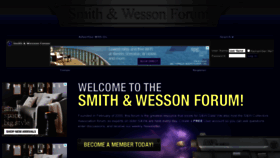 What Smith-wessonforum.com website looked like in 2021 (3 years ago)